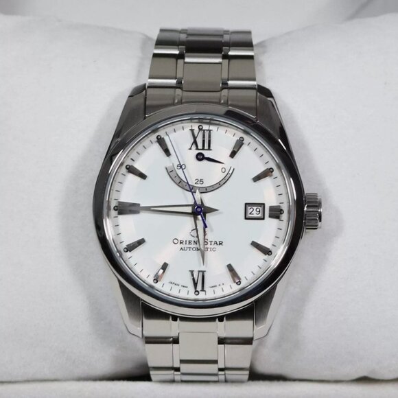 Orient Star Automatic White Dial Stainless Steel Men's Watch - Picture 1 of 7